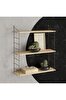 Picture of Decormet Armoni Raf Seti 3 Raflı 200*720 Safir Meşe - Malibu