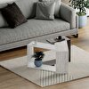 Picture of Decortie Trio Coffee Table - White - Retro Grey - Ancient White