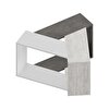 Picture of Decortie Trio Coffee Table - White - Retro Grey - Ancient White