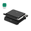 Picture of Homend Grilliant 1343H Glass Surface, 5 Preset Programs, Cast Iron Plate, LED Screen Talking Toaster