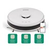 Picture of Homend Alex Laser 1281H 2in1 Mop and Smart Robot Vacuum Cleaner White