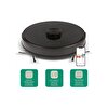 Picture of Homend Alex Laser 1282H 2in1 Mop And Smart Robot Vacuum Cleaner Black