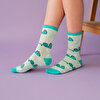 Milk&Moo Kadın Çorabı 4'lü Set Çaça Kurbağa ile Sangaloz . ürün görseli