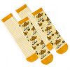 Milk&Moo Kadın Çorabı 4'lü Set Arı Vız Vız ile Çançin . ürün görseli