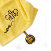 Picture of Milk&Moo Buzzy Bee Baby Towel Set of 2