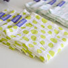 Picture of Milk&Moo 8-pack Muslin Burp Cloth, Drops and Spots Pattern