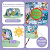 Milk&Moo Jungle Friends Ayarlanabilir Bebek Yazlık Şapkası 0-18 Ay. ürün görseli