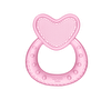 Picture of Milk&Moo Heart Shaped Silicon Teether Pink