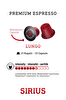 Picture of Sirius Premium Capsule Coffee, Lungo (Density No 8) 55 G