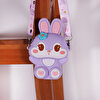 Picture of Ogi Mogi Toys Purple Bunny Colorful Round Shoulder Bag