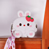 Ogi Mogi Toys Silikon Beyaz Tavşan Omuz Çantası. ürün görseli