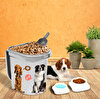 Picture of Pet Plastart Container Pet Food Dark Brown 32,5 41 X 43,5 / 33 Lt