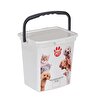 Picture of Pet Plastart Food Storage Container White 6 Lt