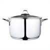 Picture of Serenk Modernist Stainless Steel Stock Pot 24 cm