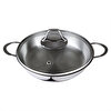 Picture of Serenk Modernist Stainless Steel Omelette Pan, 20 cm
