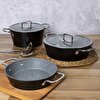 Picture of Serenk Excellence 5 Pieces Granite Cookware Set
