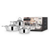 Picture of Serenk Definition 6 Pieces Stainless Steel Egg Pan Set