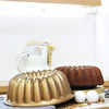 Serenk Fun Cooking Arya Alüminyum Döküm Granit Kaplama Kek Kalıbı 25 cm Sarı. ürün görseli