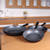 Picture of Serenk Excellence 3 Pieces Granite Pan Set