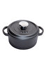 Picture of Sürel Cast iron round casserole      20 cm black