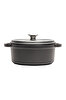 Picture of Sürel Cast iron round casserole     24 cm black