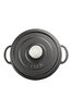 Picture of Sürel Cast iron round casserole     24 cm black