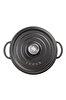 Picture of Sürel Cast iron round casserole    28 cm black