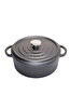 Picture of Sürel Cast iron round casserole    28 cm black