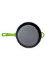 Picture of Sürel Cast iron glass lid  fry pan 28 cm green