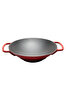 Picture of Sürel Cast iron wok pan   35 cm  red