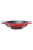 Picture of Sürel Cast iron wok pan   35 cm  red
