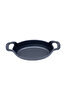 Picture of Sürel Cast iron oval baking dish   21x13cm  black