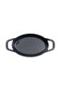 Picture of Sürel Cast iron oval baking dish   21x13cm  black