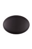 Picture of Sürel Cast iron oval serving plate  23X33 cm black