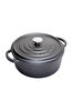 Picture of Sürel Cast iron round casserole     32 cm black
