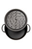 Picture of Sürel Cast iron round shallow casserole   24 cm black