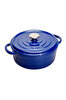 Picture of Sürel Cast iron round casserole blue 28 cm