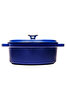 Picture of Sürel Cast iron round casserole blue 28 cm