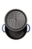 Picture of Sürel Cast iron round casserole blue 28 cm