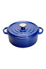 Picture of Sürel Cast iron round casserole blue 28 cm