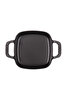 Picture of Sürel Cast iron square baking dish  16 cm  black