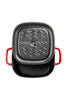 Picture of Sürel Cast iron square shallow casserole    26 cm red