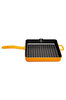 Picture of Sürel Cast iron square grill pan   25x25 cm orange