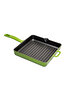 Picture of Sürel Cast iron square grill pan   25x25 cm green