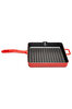 Picture of Sürel Cast iron square grill pan   25x25 cm red