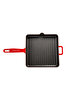Picture of Sürel Cast iron square grill pan   25x25 cm red