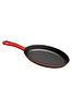 Picture of Sürel Cast iron mini ellipse pan   16X24 cm red