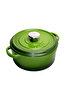 Picture of Sürel Cast iron round casserole     24 cm degrade green
