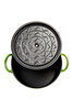 Picture of Sürel Cast iron round casserole     24 cm degrade green