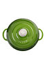 Picture of Sürel Cast iron round casserole     24 cm degrade green